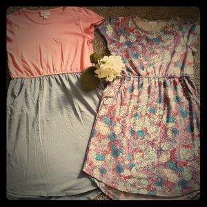 2 Lularoe kids dresses